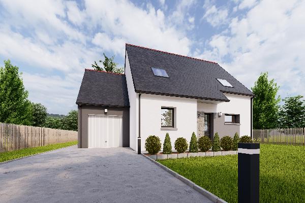 terrain+maison Briec